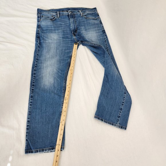 LEVI'S 513 VINTAGE Unisex Western Slim Straight Stretch Jeans W38 L30 Exc. Cond. - Picture 13 of 16